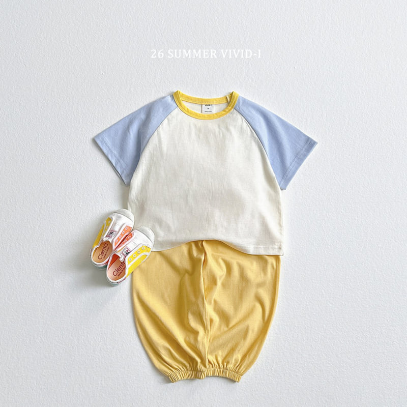 Vivid I - Korean Children Fashion - #designkidswear - Essential Raglan Short Sleeve Tee - 6