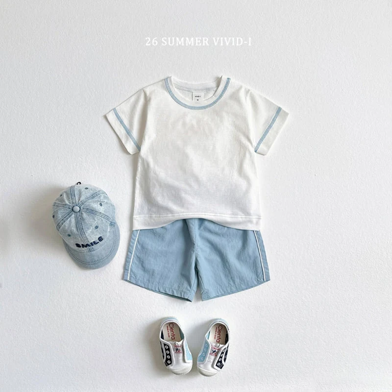 Vivid I - Korean Children Fashion - #discoveringself - Piping Nylon Shorts - 7