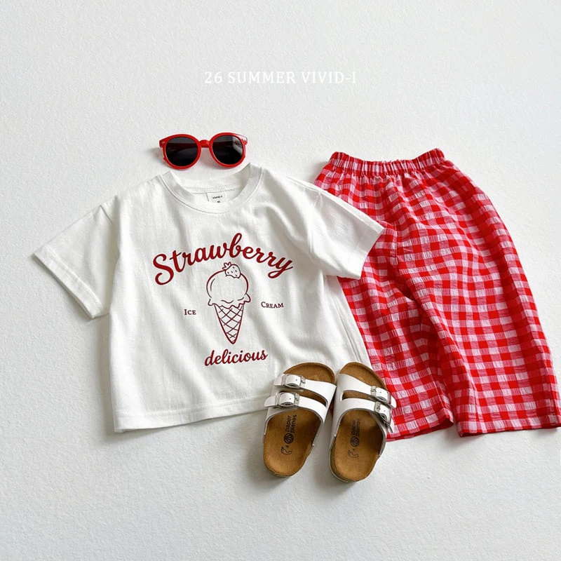 Vivid I - Korean Children Fashion - #discoveringself - Check Pants - 12