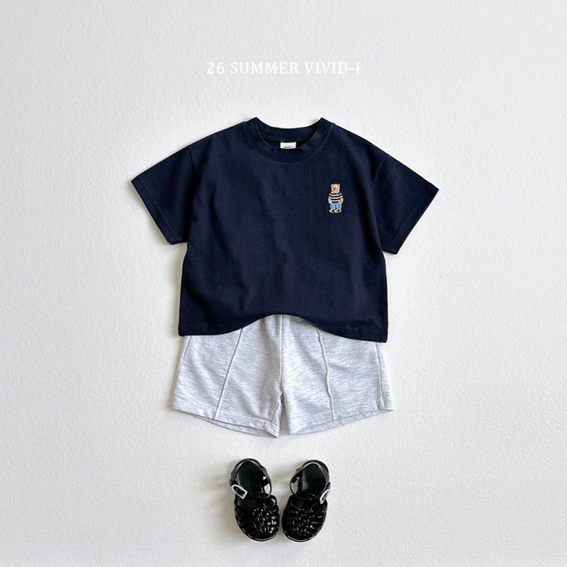 Vivid I - Korean Children Fashion - #discoveringself - Pintuck Sweat Shorts - 10