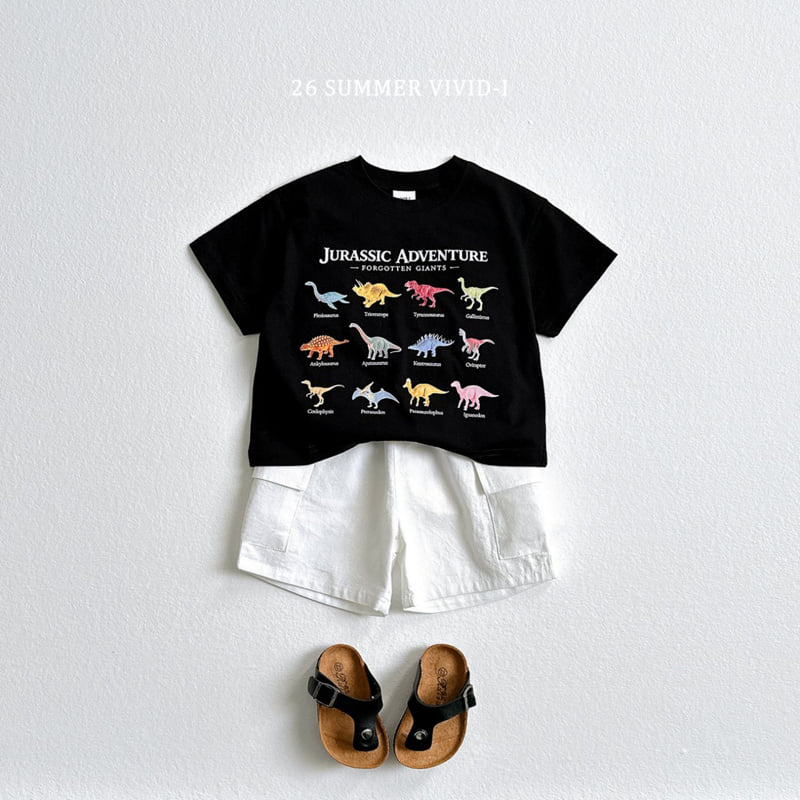 Vivid I - Korean Children Fashion - #discoveringself - Cotton Cargo Shorts - 9