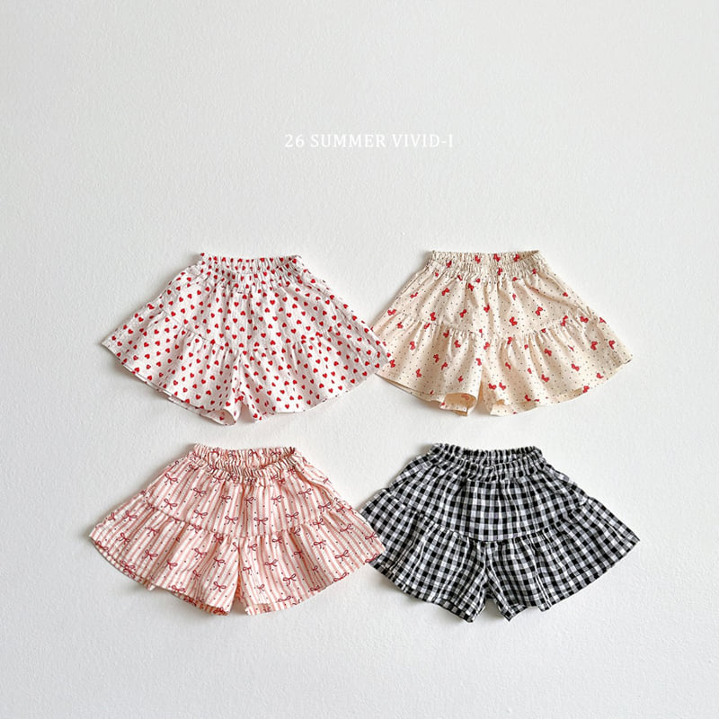 Vivid I - Korean Children Fashion - #discoveringself - Flare Skort