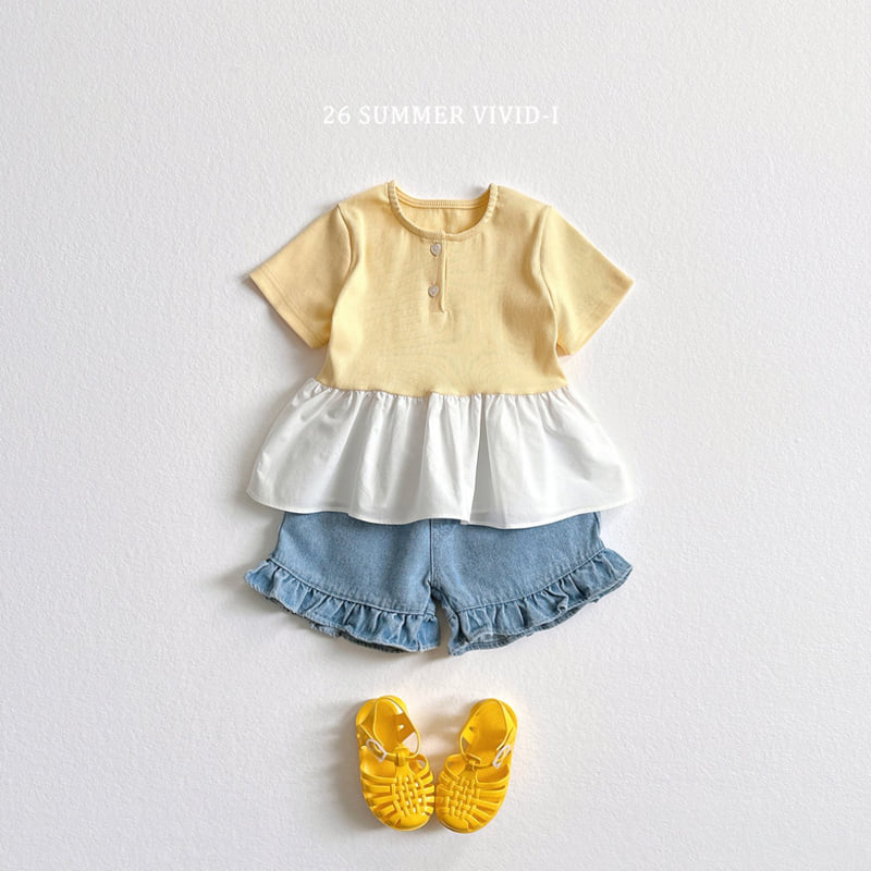 Vivid I - Korean Children Fashion - #discoveringself - Mini Ribbed One-piece Tee - 12
