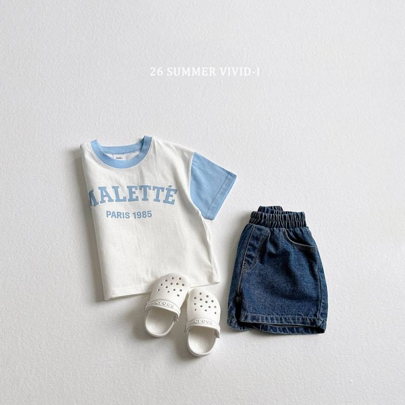 Vivid I - Korean Children Fashion - #discoveringself - Marie Ribbed Short Sleeve Tee - 11