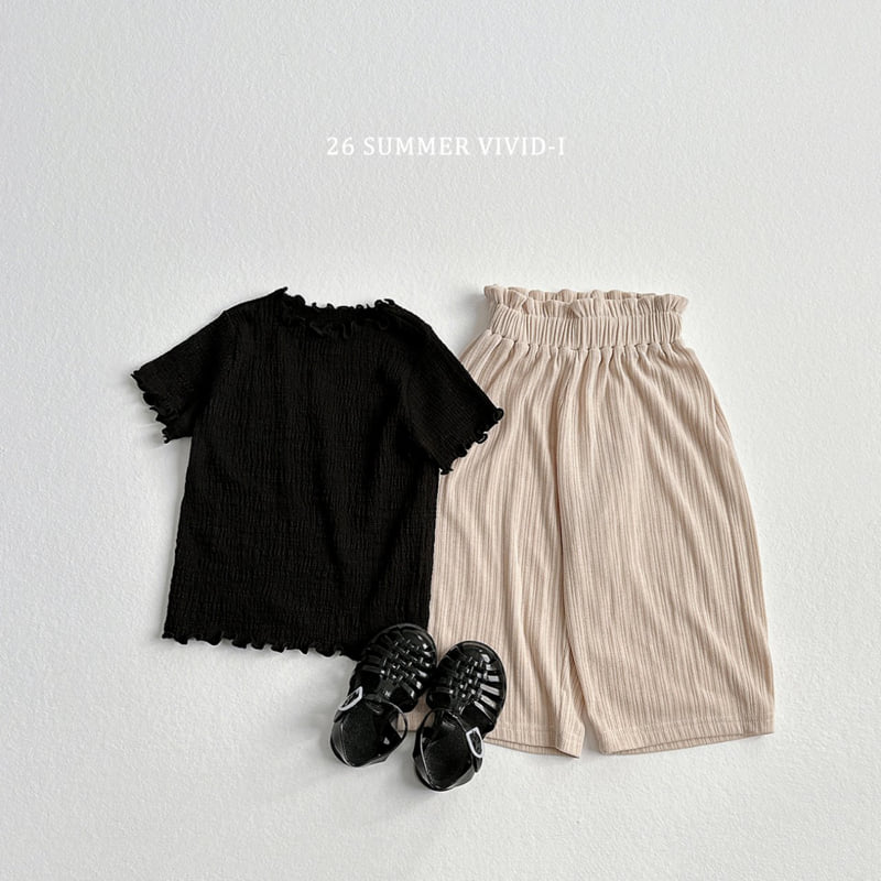 Vivid I - Korean Children Fashion - #discoveringself - Pleated Banding Wide Pants - 9