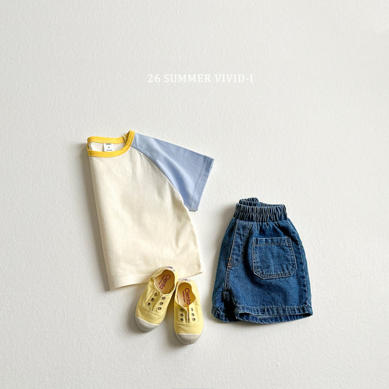 Vivid I - Korean Children Fashion - #discoveringself - Essential Raglan Short Sleeve Tee - 7