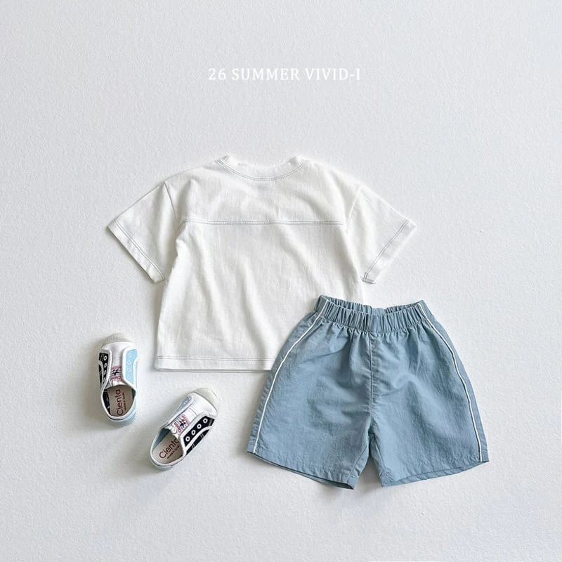 Vivid I - Korean Children Fashion - #fashionkids - Piping Nylon Shorts - 8