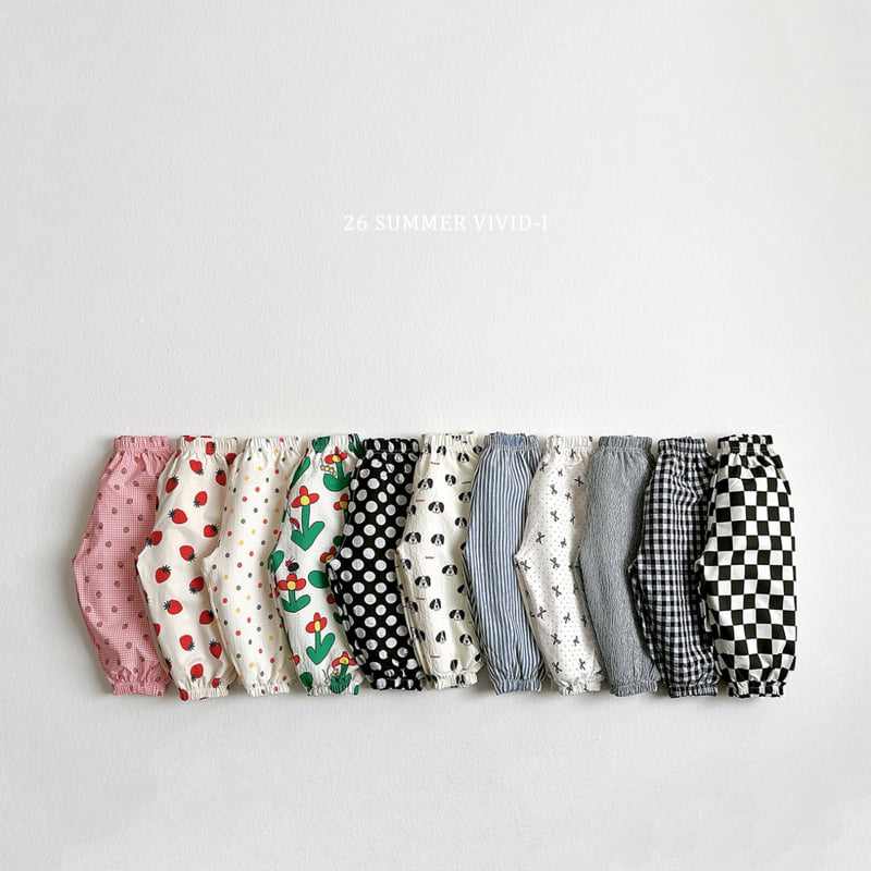 Vivid I - Korean Children Fashion - #fashionkids - Summer Pattern Loose Pants