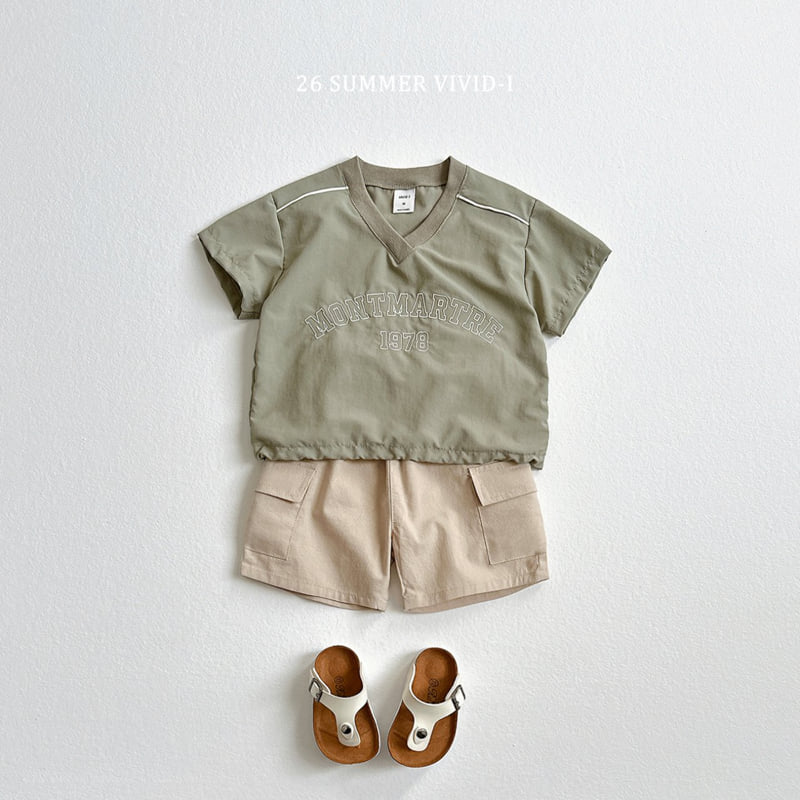 Vivid I - Korean Children Fashion - #fashionkids - Cotton Cargo Shorts - 10