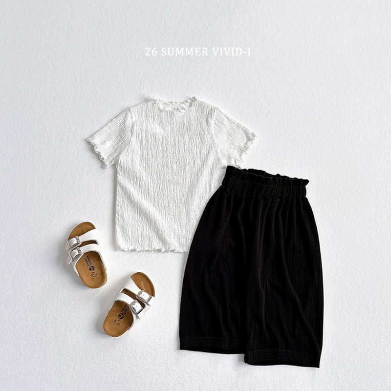 Vivid I - Korean Children Fashion - #fashionkids - Pleated Banding Wide Pants - 10