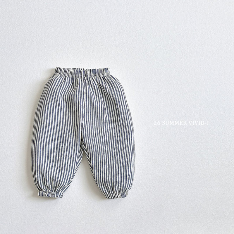 Vivid I - Korean Children Fashion - #discoveringself - Vertical Yoru Loose Pants - 4