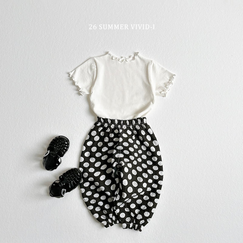 Vivid I - Korean Children Fashion - #fashionkids - Essential Frill Tee - 6