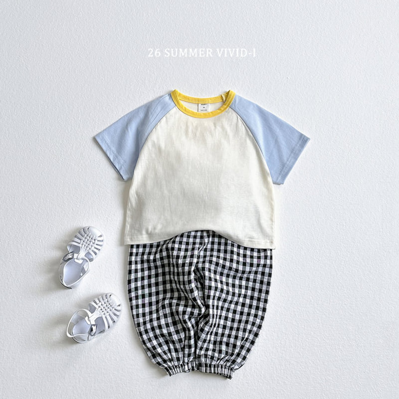 Vivid I - Korean Children Fashion - #kidsshorts - Essential Raglan Short Sleeve Tee - 9