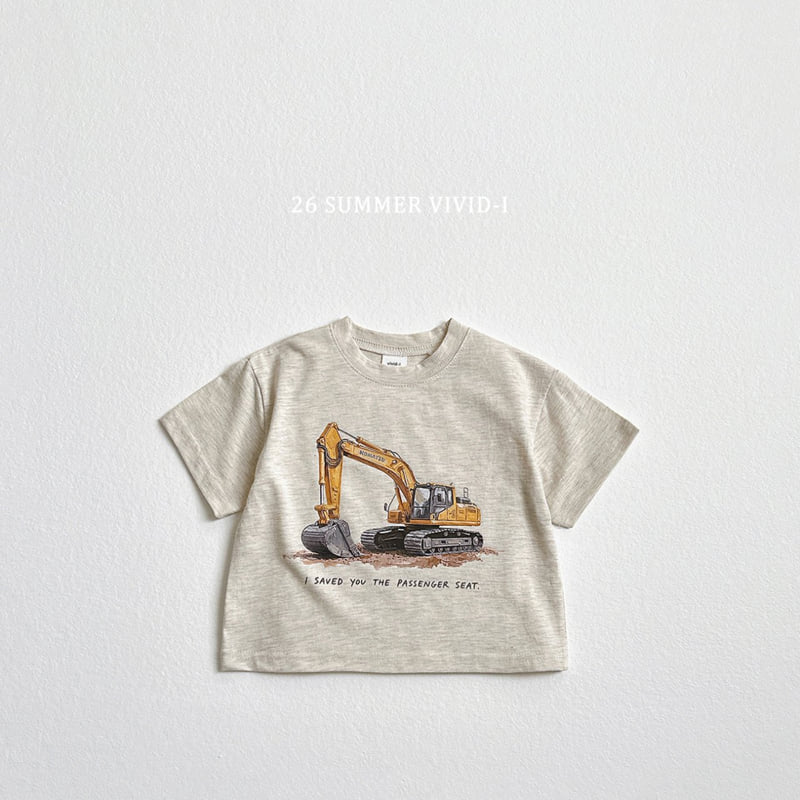 Vivid I - Korean Children Fashion - #kidsstore - Vintage Car Short Sleeve Tee - 7