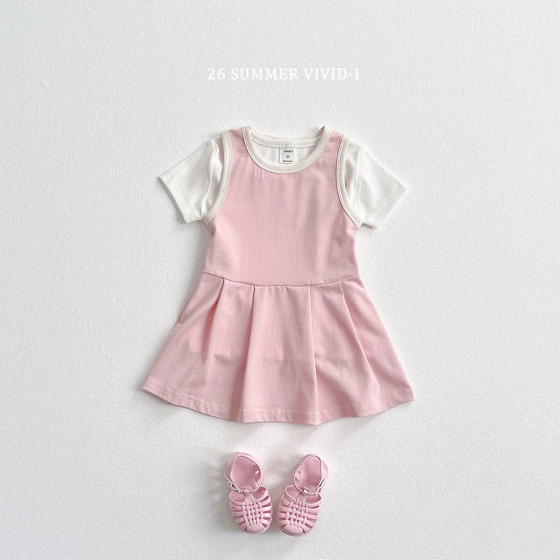Vivid I - Korean Children Fashion - #kidsstore - Tennis Sleeveless One-piece - 5
