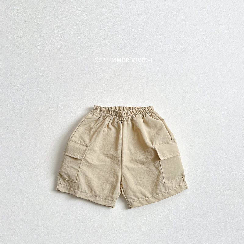 Vivid I - Korean Children Fashion - #kidsstore - Nylon Cargo Shorts - 3