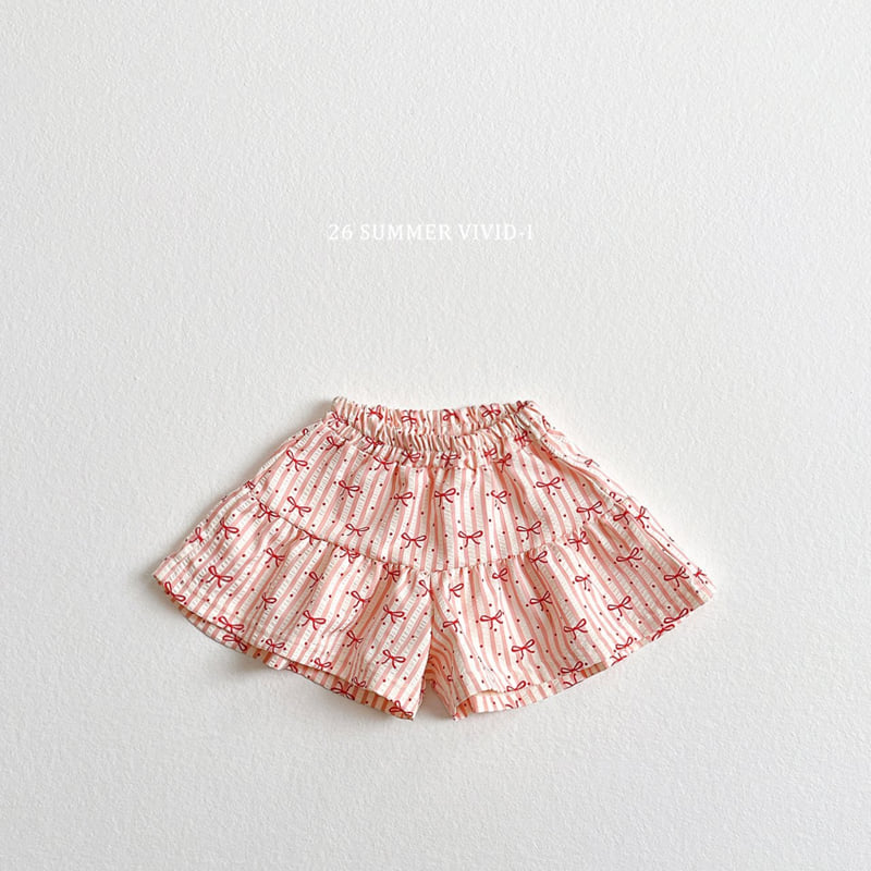 Vivid I - Korean Children Fashion - #kidzfashiontrend - Flare Skort - 5