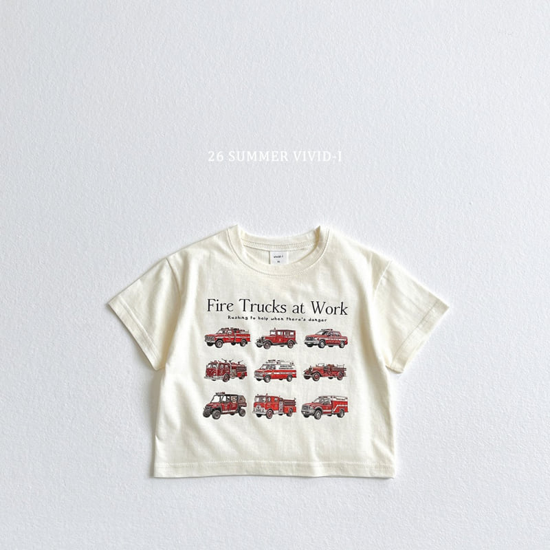 Vivid I - Korean Children Fashion - #kidzfashiontrend - Mini Car Short Sleeve Tee - 5