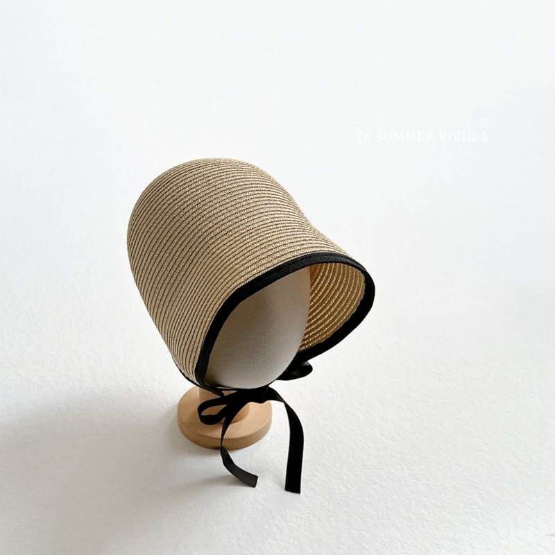 Vivid I - Korean Children Fashion - #kidzfashiontrend - Strap Bonnet Hat - 3