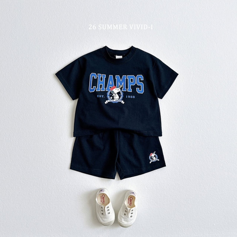 Vivid I - Korean Children Fashion - #kidzfashiontrend - Baseball Champs Set - 6