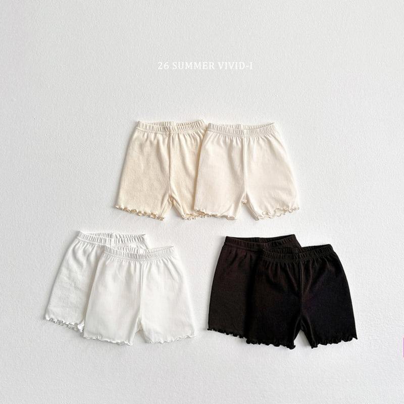 Vivid I - Korean Children Fashion - #kidzfashiontrend - Modal Inner Shorts (set of 2)