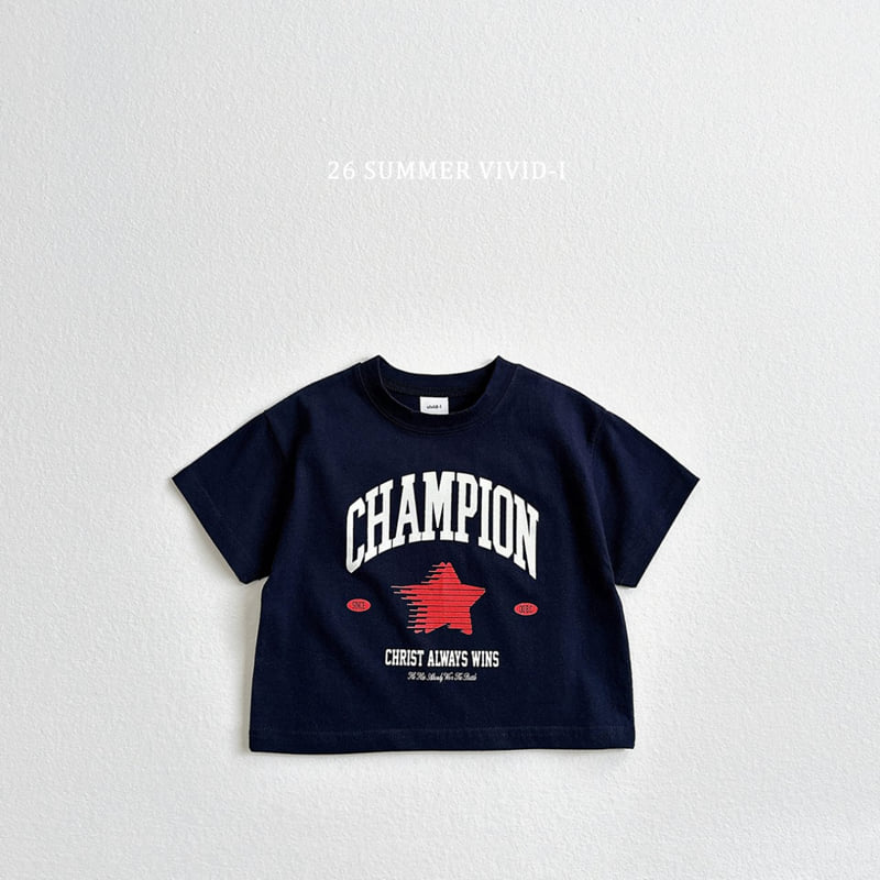 Vivid I - Korean Children Fashion - #littlefashionista - Champion Short Sleeve Tee - 7