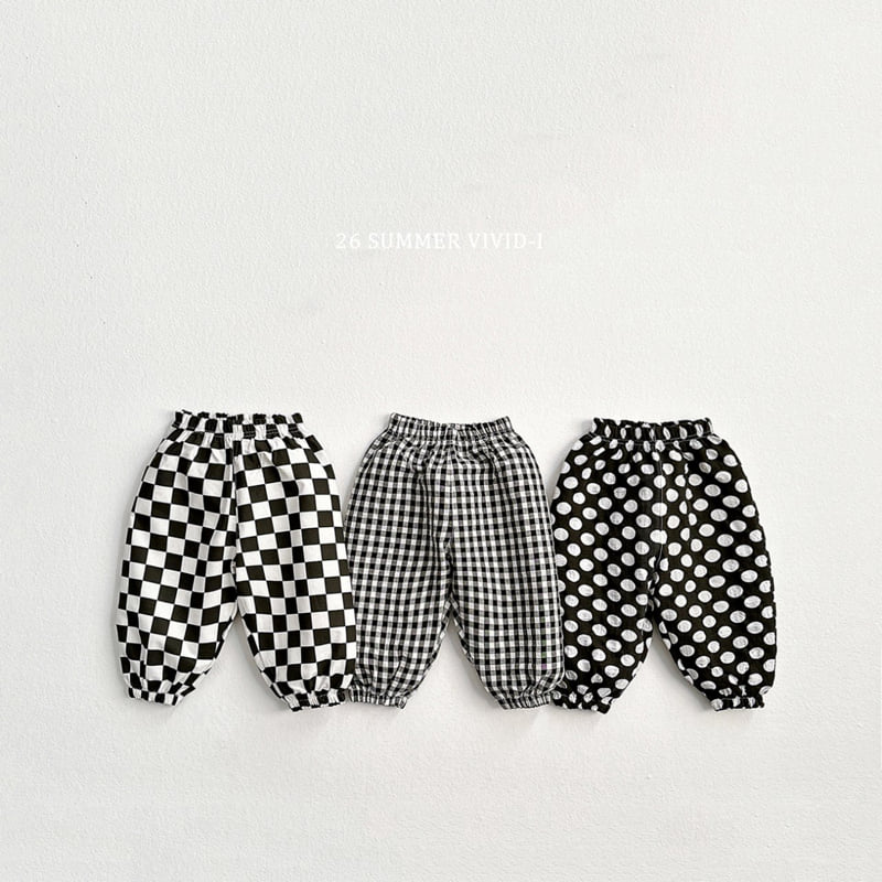 Vivid I - Korean Children Fashion - #littlefashionista - Summer Pattern Loose Pants - 6