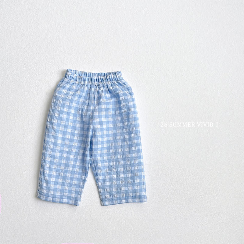 Vivid I - Korean Children Fashion - #Kfashion4kids - Check Pants - 4