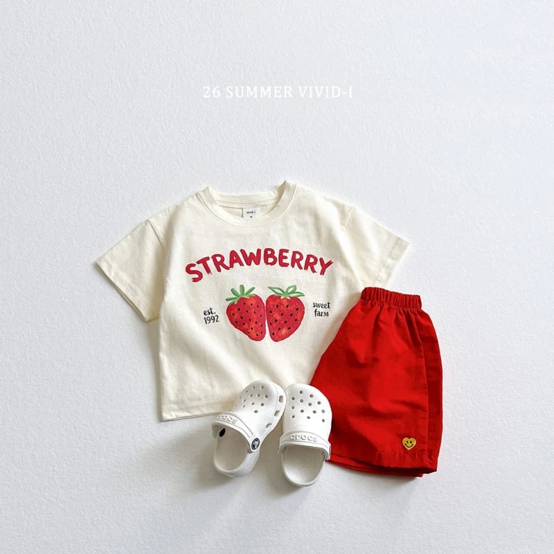 Vivid I - Korean Children Fashion - #littlefashionista - Heart Smile Nylon Pants - 12