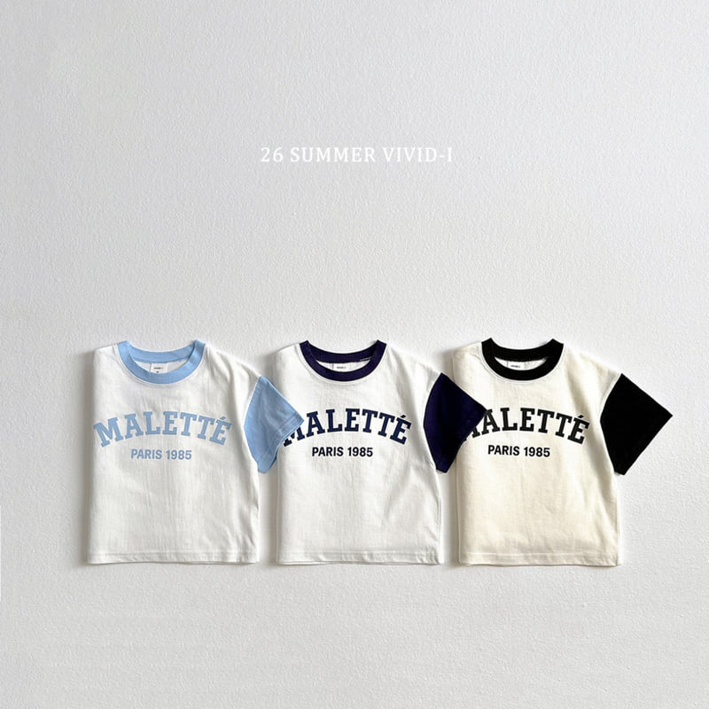 Vivid I - Korean Children Fashion - #littlefashionista - Marie Ribbed Short Sleeve Tee