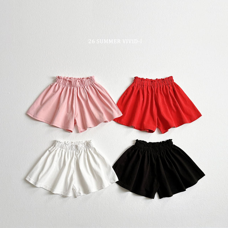 Vivid I - Korean Children Fashion - #littlefashionista - Silket Skort