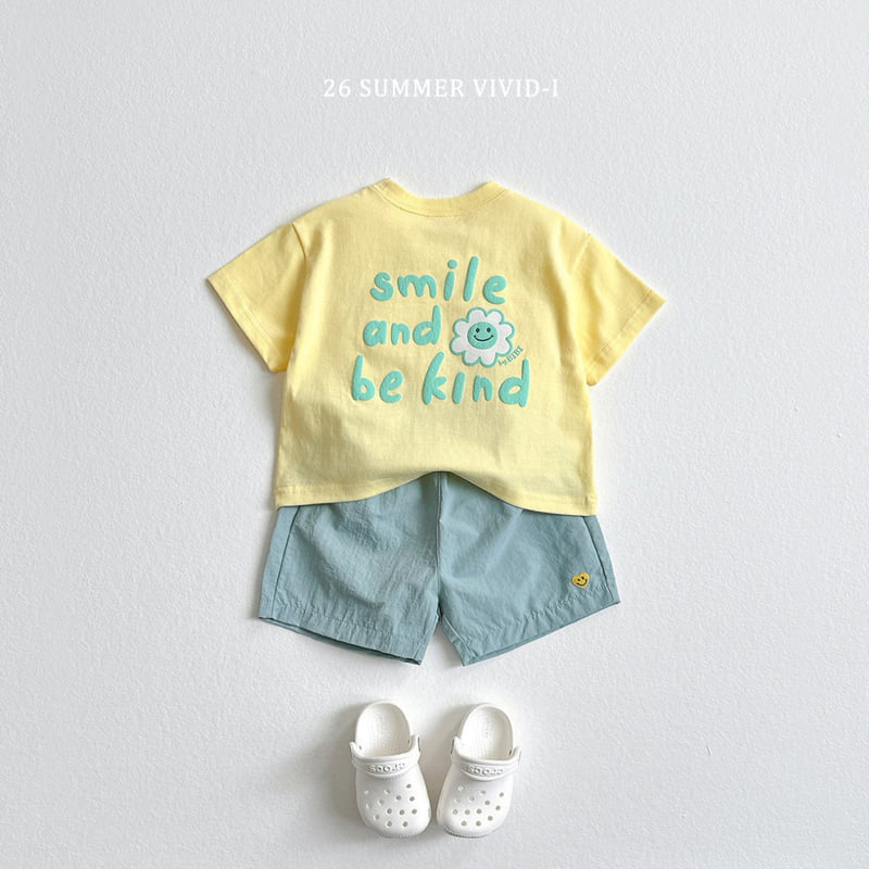Vivid I - Korean Children Fashion - #littlefashionista - Smile Embossed Set - 10
