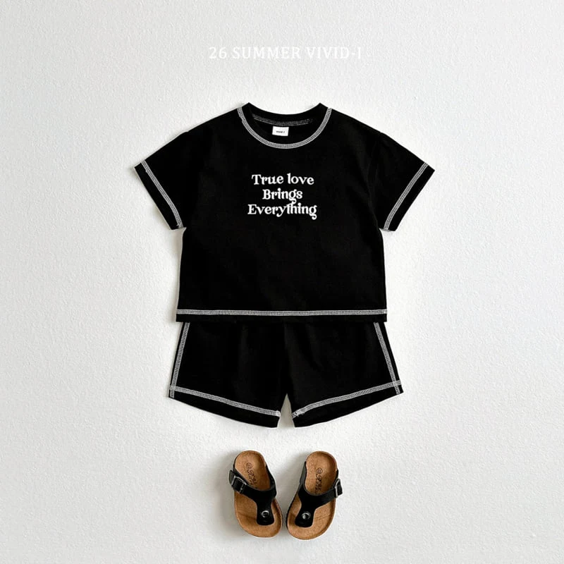 Vivid I - Korean Children Fashion - #littlefashionista - Summer Stitch Set - 6