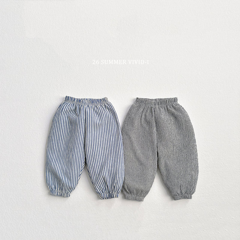 Vivid I - Korean Children Fashion - #magicofchildhood - Summer Pattern Loose Pants - 7