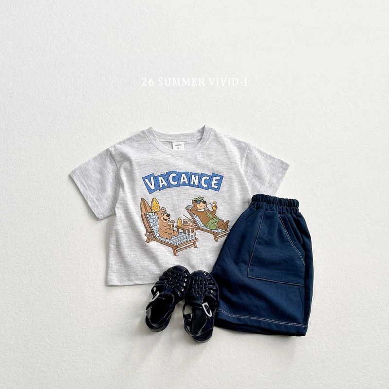 Vivid I - Korean Children Fashion - #magicofchildhood - Sweat Stitch Shorts - 10