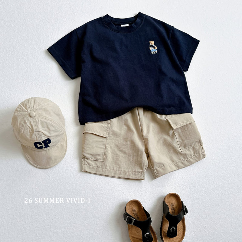 Vivid I - Korean Children Fashion - #magicofchildhood - Nylon Cargo Shorts - 7