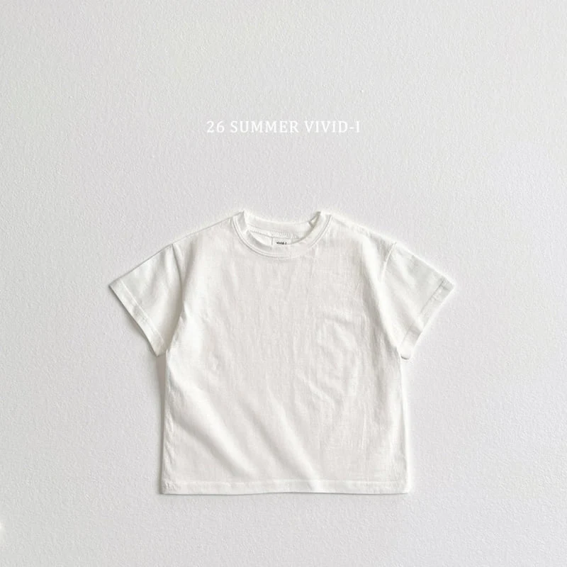Vivid I - Korean Children Fashion - #magicofchildhood - Summer Oversized Short Sleeve Tee - 3