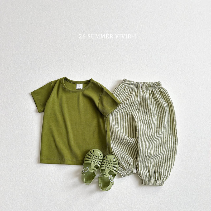 Vivid I - Korean Children Fashion - #minifashionista - Vertical Yoru Loose Pants - 11