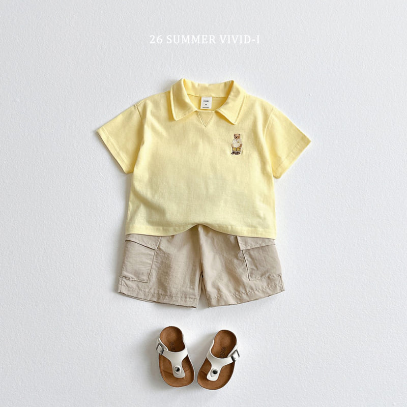 Vivid I - Korean Children Fashion - #minifashionista - Nylon Cargo Shorts - 8