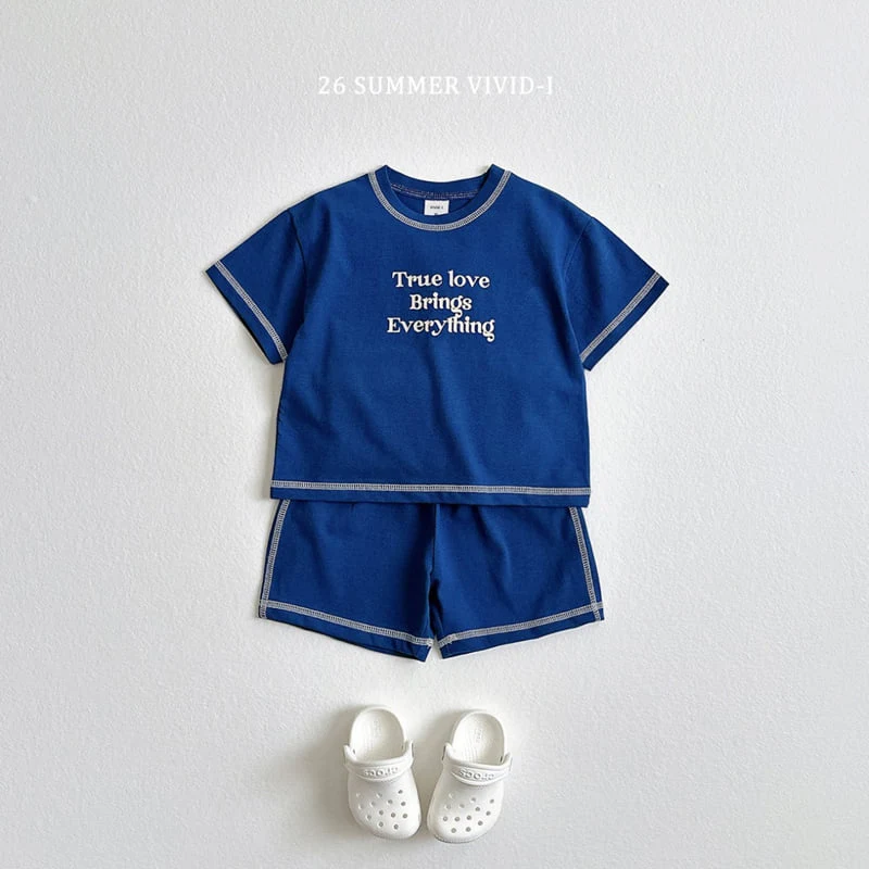 Vivid I - Korean Children Fashion - #minifashionista - Summer Stitch Set - 8