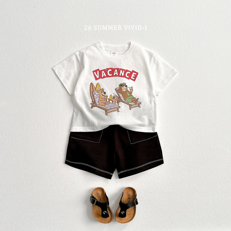 Vivid I - Korean Children Fashion - #minifashionista - Vacation Bear Tee - 6