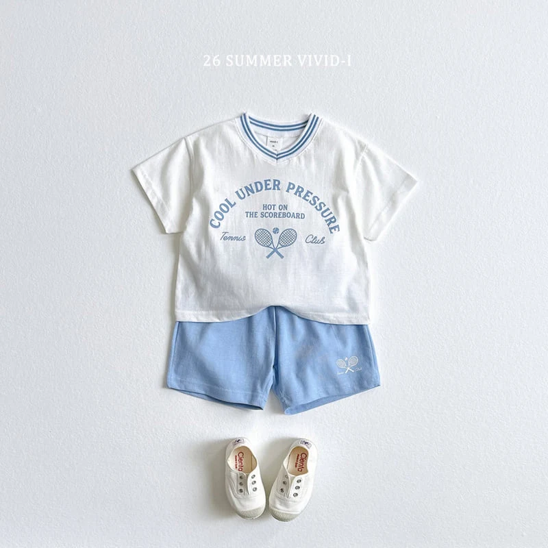 Vivid I - Korean Children Fashion - #minifashionista - V-Neck Tennis Set - 5