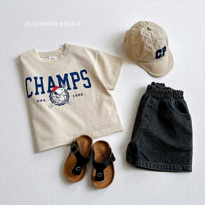 Vivid I - Korean Children Fashion - #minifashionista - Baseball Champs Set - 10