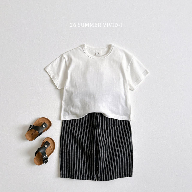 Vivid I - Korean Children Fashion - #prettylittlegirls - Short Sleeve Tee (set of 2) - 8