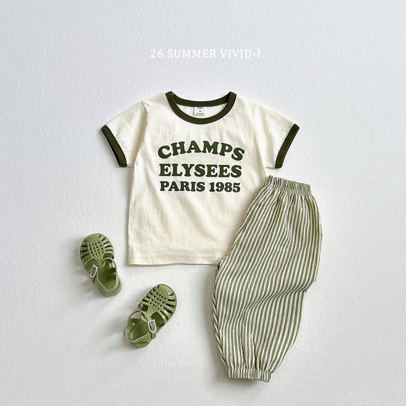 Vivid I - Korean Children Fashion - #prettylittlegirls - Vertical Yoru Loose Pants - 12