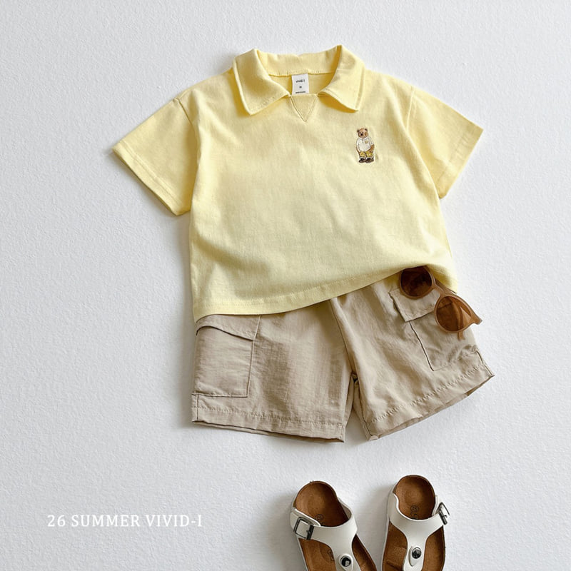 Vivid I - Korean Children Fashion - #prettylittlegirls - Nylon Cargo Shorts - 9
