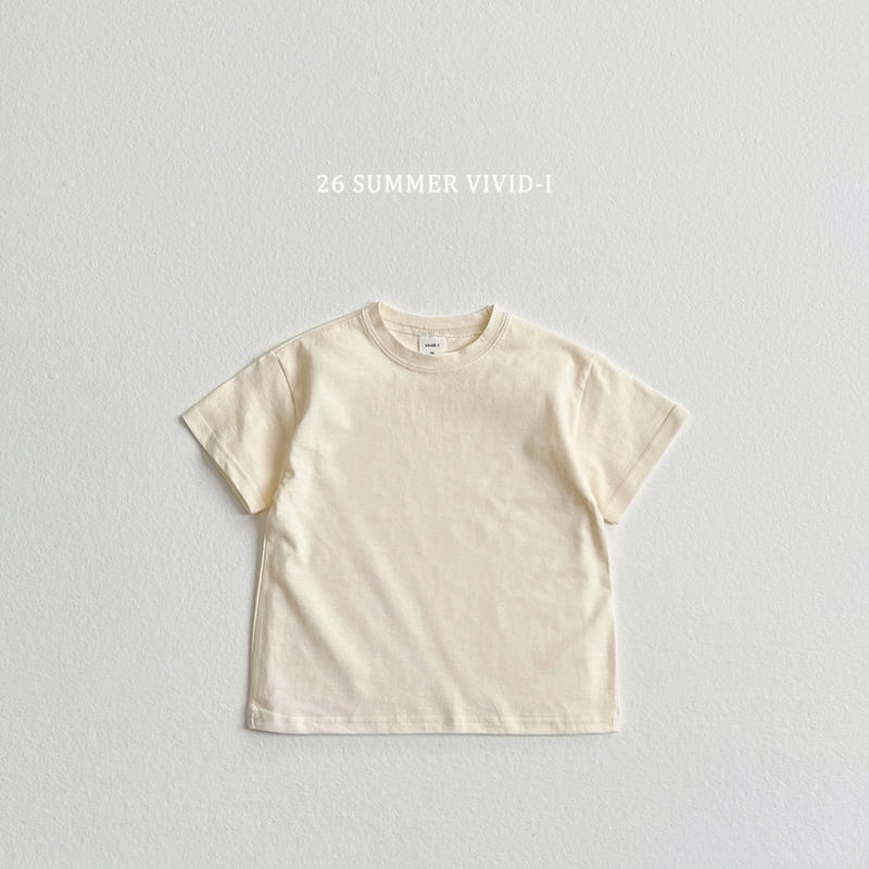 Vivid I - Korean Children Fashion - #prettylittlegirls - Summer Oversized Short Sleeve Tee - 5