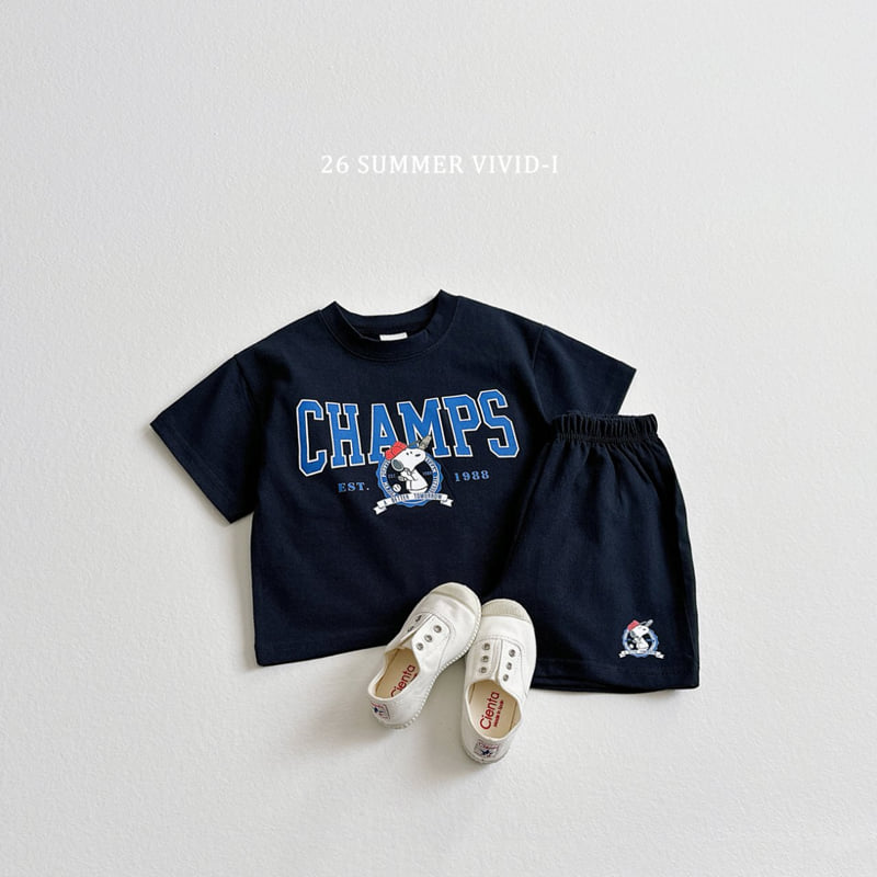 Vivid I - Korean Children Fashion - #prettylittlegirls - Baseball Champs Set - 11