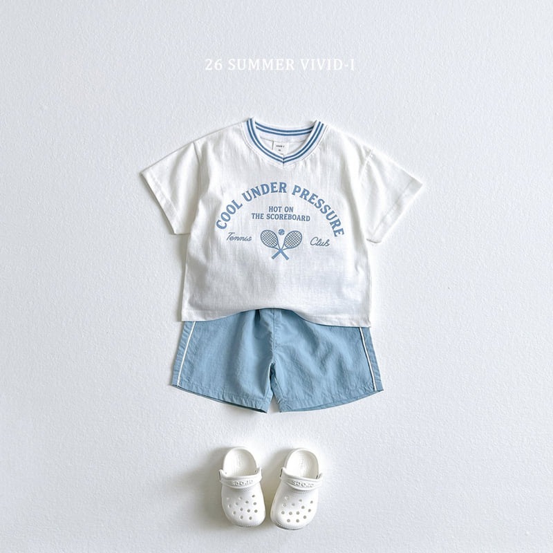 Vivid I - Korean Children Fashion - #stylishchildhood - Piping Nylon Shorts - 3
