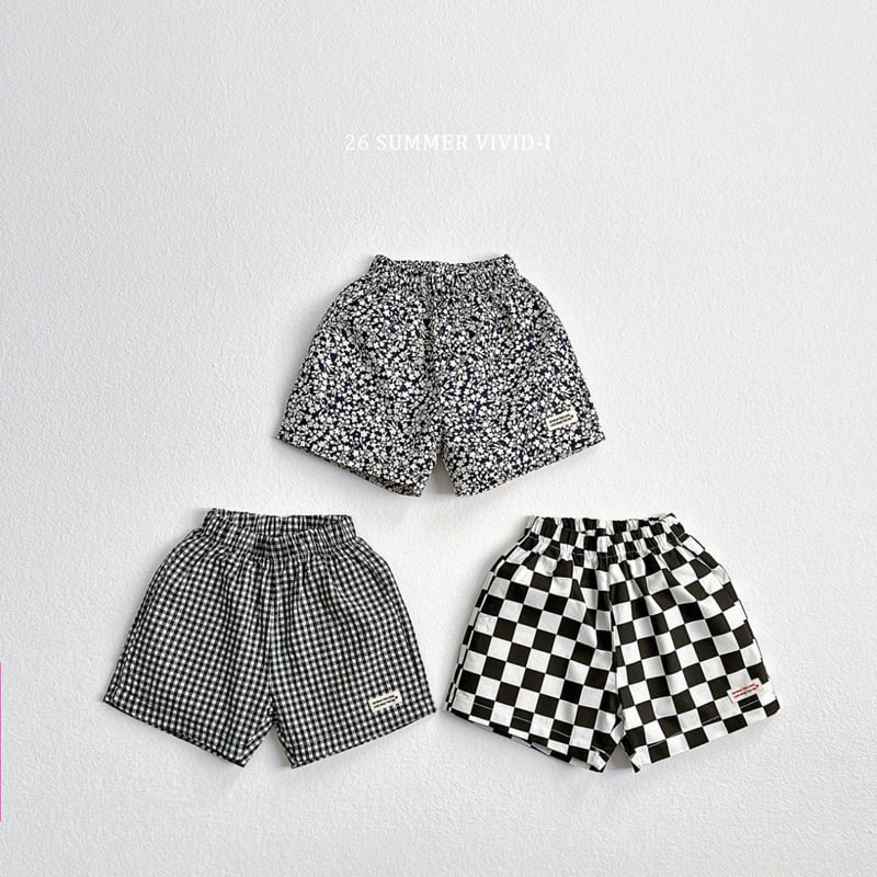 Vivid I - Korean Children Fashion - #todddlerfashion - Point Label Shorts - 5